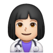 Woman Health Worker Emoji Samsung