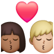 Kiss Woman Man Emoji Samsung