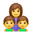 Family Woman Boy Boy Emoji Samsung