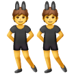 People With Bunny Ears Emoji Samsung
