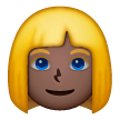 Woman Blond Hair Emoji Samsung