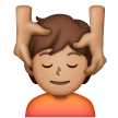 Person Getting Massage Emoji Samsung