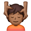Person Getting Massage Emoji Samsung