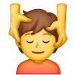 Person Getting Massage Emoji Samsung