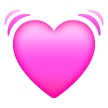 Beating Heart Emoji Samsung