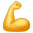 Flexed Biceps Emoji Samsung