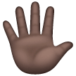 Hand With Fingers Splayed Emoji Samsung