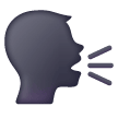 Speaking Head Emoji Samsung