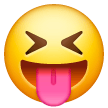 Squinting Face With Tongue Emoji Samsung
