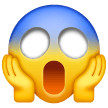 Face Screaming In Fear Emoji Samsung