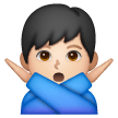 Man Gesturing No Emoji Samsung