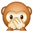 Speak No Evil Monkey Emoji Samsung