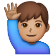 Man Raising Hand Emoji Samsung