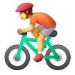 Person Biking Emoji Samsung