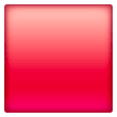Large Red Square Emoji Samsung