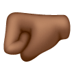 Left Facing Fist Emoji Samsung