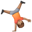 Person Cartwheeling Emoji Samsung