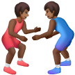 Men Wrestling Emoji Samsung