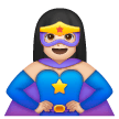 Woman Superhero Emoji Samsung
