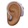 Ear With Hearing Aid Emoji Samsung