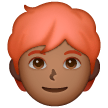 Person Red Hair Emoji Samsung
