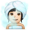 Woman In Steamy Room Emoji Samsung