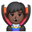 Man Vampire Emoji Samsung