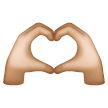 Heart Hands Emoji Samsung