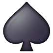 Spade Suit Emoji Samsung