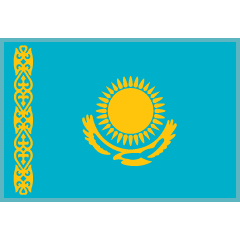 Flag Kazakhstan Emoji Skype