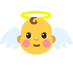 Baby Angel Emoji Skype