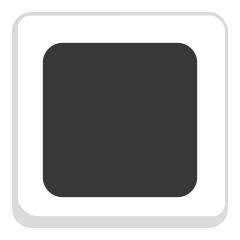 White Square Button Emoji Skype