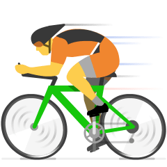 Person Biking Emoji Skype