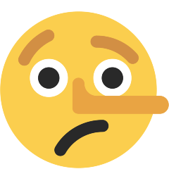 Lying Face Emoji Skype