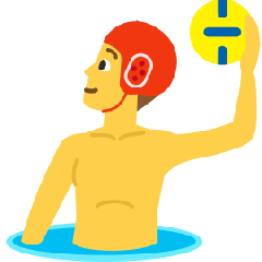 Person Playing Water Polo Emoji Skype