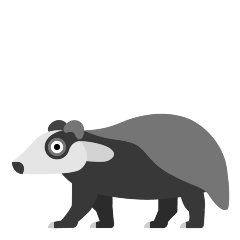 Badger Emoji Skype