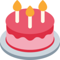 Birthday Cake Emoji Twitter