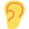 Ear Emoji Twitter