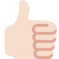 Thumbs Up Emoji Twitter