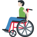 Man In Manual Wheelchair Emoji Twitter