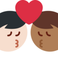 Kiss Man Man Emoji Twitter