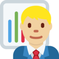 Man Office Worker Emoji Twitter