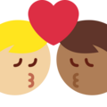 Kiss Man Man Emoji Twitter