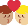Kiss Man Man Emoji Twitter