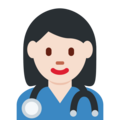 Woman Health Worker Emoji Twitter