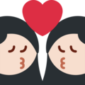 Kiss Woman Woman Emoji Twitter