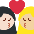 Kiss Woman Woman Emoji Twitter
