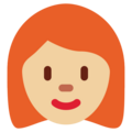 Woman Red Hair Emoji Twitter