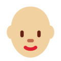 Woman Bald Emoji Twitter