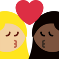 Kiss Woman Woman Emoji Twitter